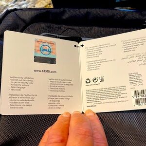 Dell Urban Briefcase 15 brand new in plastic only opened for pics